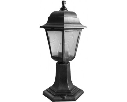 Наземный фонарь UUL-A01F 60W/E27 IP44 BLACK SILVER Uniel Наземный фонарь UUL-A01F 60W/E27 IP44 BLACK SILVER Uniel