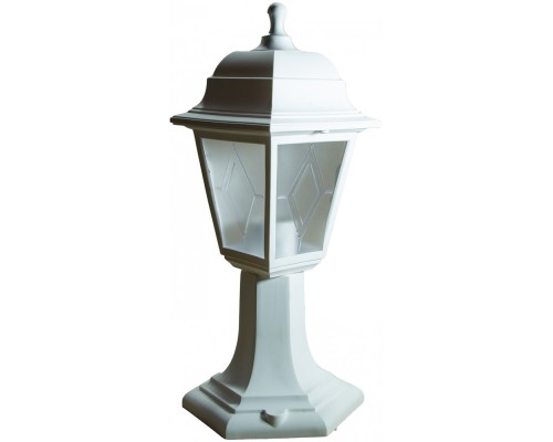 Наземный фонарь UUL-A01F 60W/E27 IP44 WHITE Uniel Наземный фонарь UUL-A01F 60W/E27 IP44 WHITE Uniel