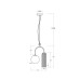 Подвесной светильник Creativo VL2135P02 Vele Luce