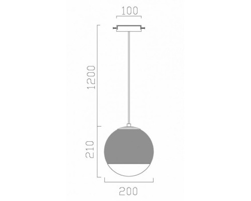 Подвесной светильник Terra VL2151P01 Vele Luce Подвесной светильник Terra VL2151P01 Vele Luce