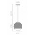 Подвесной светильник Terra VL2151P01 Vele Luce