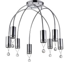 Потолочная люстра Pioggia VL4283L08 Vele Luce