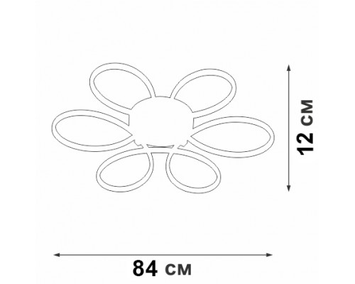 Потолочная люстра V04610-03/6PL Vitaluce Потолочная люстра V04610-03/6PL Vitaluce