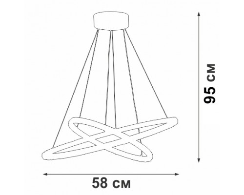 Подвесной светильник V04628-13/2S Vitaluce Подвесной светильник V04628-13/2S Vitaluce