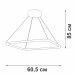 Подвесной светильник V04660-03/1S Vitaluce
