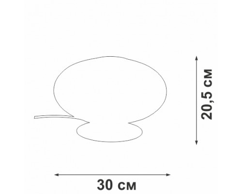 Интерьерная настольная лампа V2888-8/1L Vitaluce Интерьерная настольная лампа V2888-8/1L Vitaluce