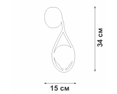 Бра V2889-1/1A Vitaluce Бра V2889-1/1A Vitaluce