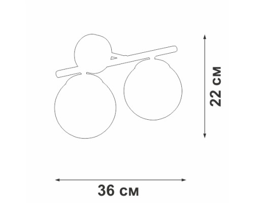 Бра V2941-1/2A Vitaluce Бра V2941-1/2A Vitaluce