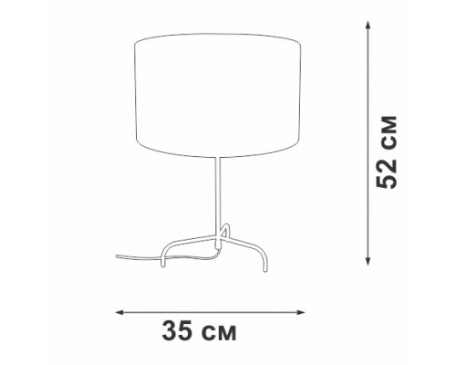 Интерьерная настольная лампа V29920-8/1L Vitaluce Интерьерная настольная лампа V29920-8/1L Vitaluce