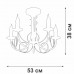 Потолочная люстра V3035-0/5PL Vitaluce