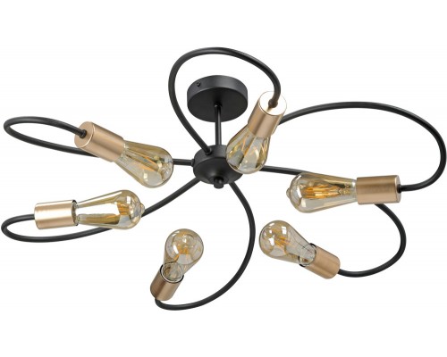 Потолочная люстра V3076-1/6PL Vitaluce Потолочная люстра V3076-1/6PL Vitaluce