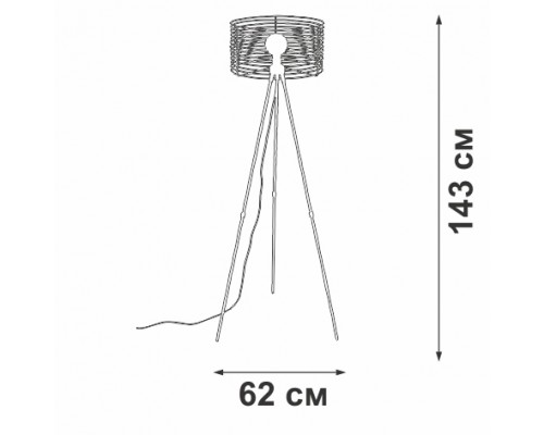Торшер V3099-1/1P Vitaluce Торшер V3099-1/1P Vitaluce