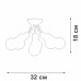 Потолочная люстра V3927-1/6PL Vitaluce