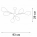 Потолочная люстра V3958-1/6PL Vitaluce