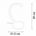 Интерьерная настольная лампа V3966-7/1L Vitaluce