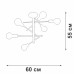 Потолочная люстра V3974-1/6PL Vitaluce