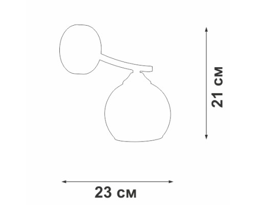 Бра  V4285-1/1A Vitaluce