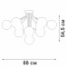 Потолочная люстра V42870-8/10PL Vitaluce