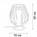 Интерьерная настольная лампа V4296-0/1L Vitaluce