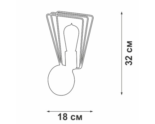 Бра V4378-0/1A Vitaluce Бра V4378-0/1A Vitaluce