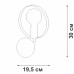 Бра V4379-0/1A Vitaluce