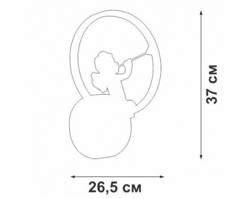 Настенный светильник V4667 V4667-0/1A Vitaluce Настенный светильник V4667 V4667-0/1A Vitaluce