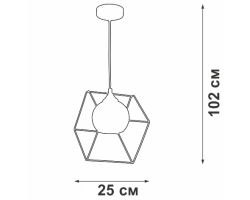Подвесной светильник V47360-13/1S Vitaluce Подвесной светильник V47360-13/1S Vitaluce