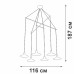 Подвесной светильник V4825-1/6S Vitaluce