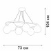 Подвесная люстра V4935-8/6S Vitaluce