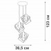 Подвесная люстра V4943 V4943-1/3S Vitaluce
