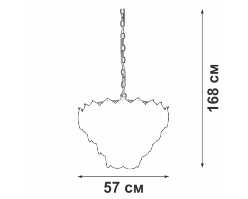 Подвесная люстра V52800-8/12+1 Vitaluce Подвесная люстра V52800-8/12+1 Vitaluce