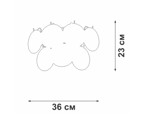 Бра V5295-8/2A Vitaluce Бра V5295-8/2A Vitaluce