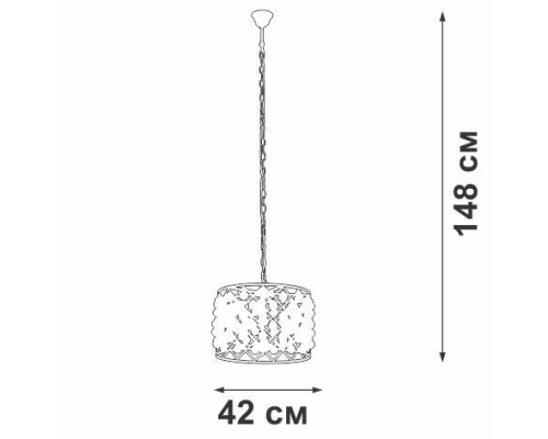 Подвесная люстра V5351 V5351-8/5 Vitaluce Подвесная люстра V5351 V5351-8/5 Vitaluce