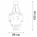Подвесная люстра V5355-9/4 Vitaluce