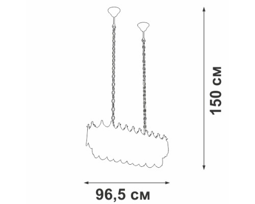 Подвесная люстра V58120-8/11 Vitaluce Подвесная люстра V58120-8/11 Vitaluce