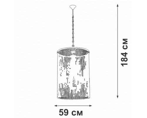 Подвесная люстра V5817-7/6 Vitaluce Подвесная люстра V5817-7/6 Vitaluce