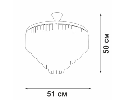 Потолочная люстра V5825-9/8 Vitaluce Потолочная люстра V5825-9/8 Vitaluce