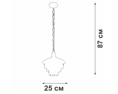 Подвесная люстра V5826-0/1 Vitaluce Подвесная люстра V5826-0/1 Vitaluce