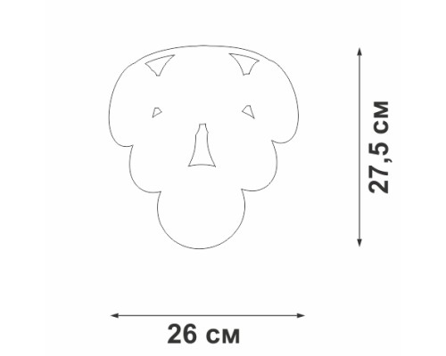 Бра V5849-7/2A Vitaluce Бра V5849-7/2A Vitaluce