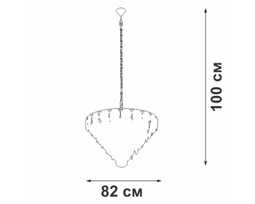 Подвесная люстра V5850-9/25 Vitaluce Подвесная люстра V5850-9/25 Vitaluce