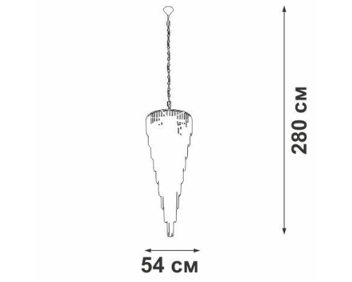 Подвесная люстра V5876 V5876-9/25 Vitaluce Подвесная люстра V5876 V5876-9/25 Vitaluce