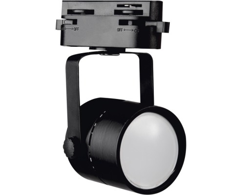 Трековый светильник UBL-Q321 GU10 BLACK Volpe Трековый светильник UBL-Q321 GU10 BLACK Volpe