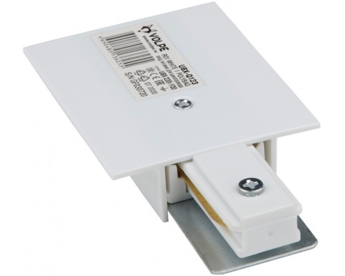 Соединитель UBX-Q123 R01 WHITE 1 POLYBAG Volpe Соединитель UBX-Q123 R01 WHITE 1 POLYBAG Volpe