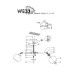Потолочная люстра Majerato 66388.01.13.05 Wedo Light
