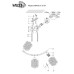 Потолочная люстра Sovere 66429.01.37.03 Wedo Light