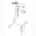 Потолочная люстра Stiya 66559.01.13.04 Wedo Light
