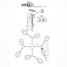 Потолочная люстра Stiya 66559.01.13.08 Wedo Light