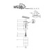Подвесной светильник Narkissa 66621.01.97.01 Wedo Light