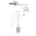 Подвесной светильник Rejden 66628.01.77.01 Wedo Light