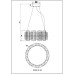 Подвесная люстра Nelly WE158.20.103 Wertmark